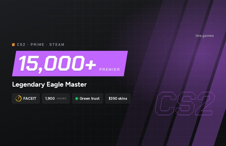 CS2 Prime | LEM | Inventory $350 (skins)