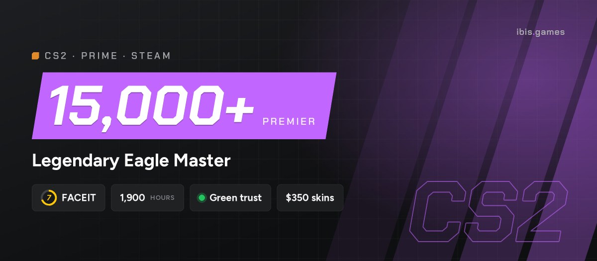 CS2 Prime | LEM | Inventory $350 (skins)
